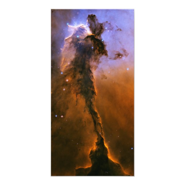 Gasspire i Eagle Nebula Fototryck (Framsidan)