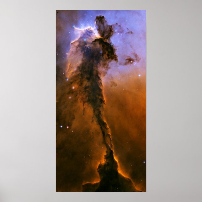 Gasspire i Eagle Nebula Poster (Framsidan)