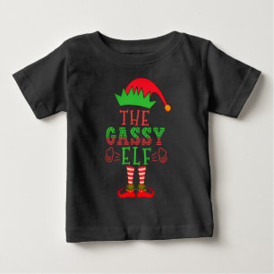 Gassy Elf-familjen matchar julpajama T Shirt