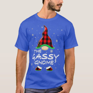 Gassy Gnome Buffalo Play Matching Family Christma T Shirt