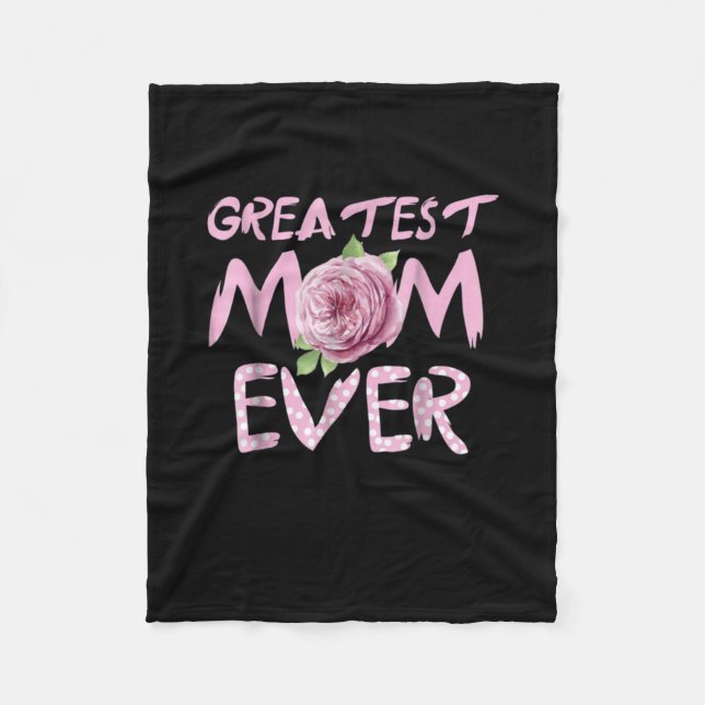 Gäst Mamma någonsin Fleecefilt (Framsidan)