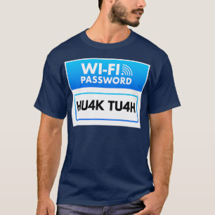 Gäst WiFi-lösenord T Shirt