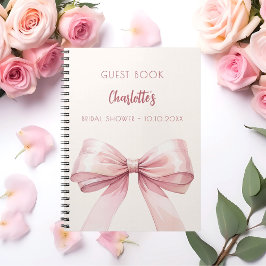 Gästbocksbeige bok Möhippa rosa Anteckningsbok