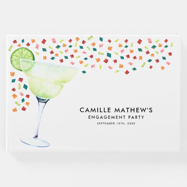 Gästbok för fiesta-firande (Framsida)