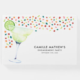 Gästbok för firande av förlovningsfest