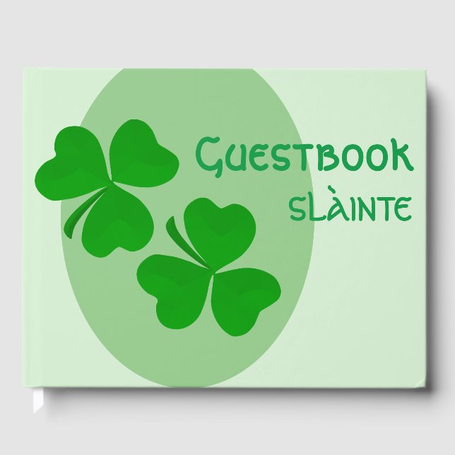 Gästbok för St. Patricks dag (Framsida)