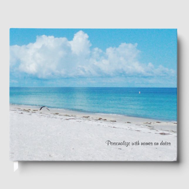 Gästbok för strand (Framsida)