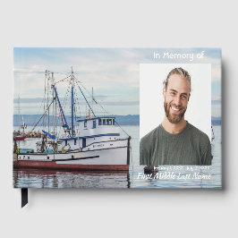Gästbok Minnesmärke Fiskare Fiske Fisk
