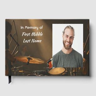 Gästbok Musiker Trummis Musik
