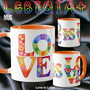 Gäster för Personligen Gay Trans HGBTQIA Par Mugg