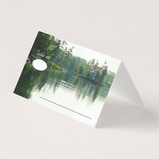 Gäster från Reflection Rustic bröllop i Sjö Kort (Framsida)