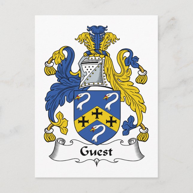 Gästfamiljekort Vykort (Framsida)