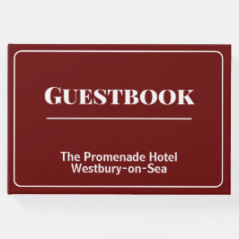 Gästhus eller Hotel Guestbook Gästböcker