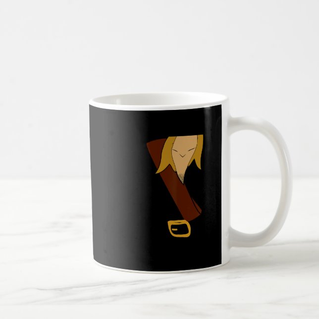 Gaston Halloween Costume Roligt Kaffemugg (Höger)