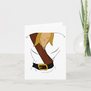 Gaston Halloween Costume Roligt Kort