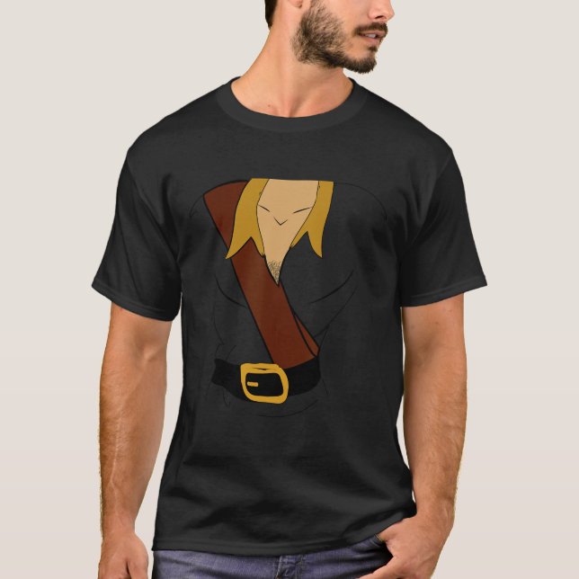 Gaston Halloween Costume Roligt T Shirt (Framsida)