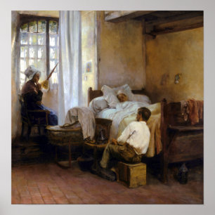 Gaston La Touche det första fött Poster