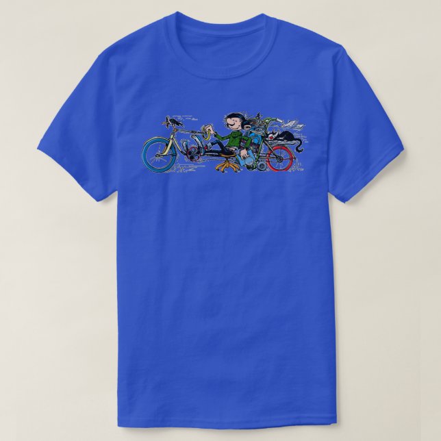 Gaston Lagaffe 2 T Shirt (Design framsida)