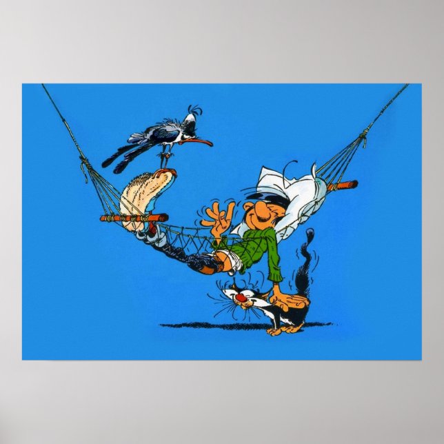 Gaston lagaffe guust flater poster (Framsidan)