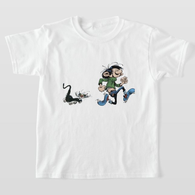 gaston lagaffe t shirt (Laydown)