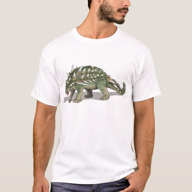 Gastonia burgei - Cretaceous Dinosaur Tröja (Framsida)