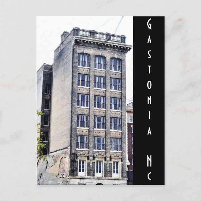 gastonia NC Vykort (Framsida)