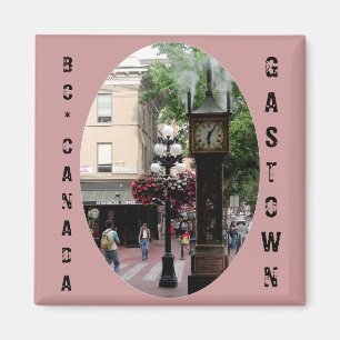 Gastown Vancouver BC, Kanada souvenirmagnet Magnet