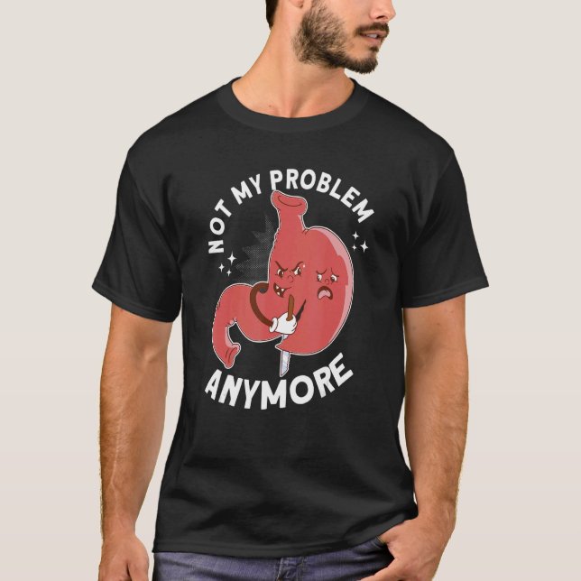 Gastric Sleeve Gastric Sleeve Surgery Gastrectomy T Shirt (Framsida)