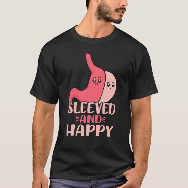 Gastric Surgery & Downsiys Progress Gastric Bypa T Shirt (Framsida)