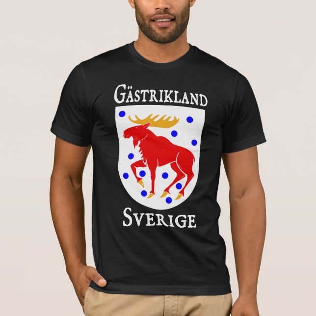 Gästrikland sverige (Sverige) Tee (Framsida)