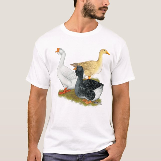 GåsTrio T-shirt (Framsida)