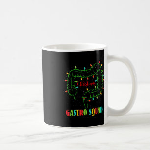 Gastro Nurse Squad Roligt jul Ljus Gastroente Kaffemugg