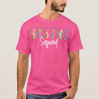 Gastro Squad Leopard Tie Dye for Doktor Gastroente T Shirt