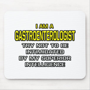 Gastroenterolog... överlägsen intelligens musmatta