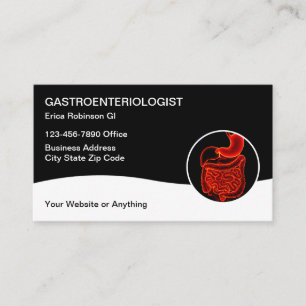 Gastroenterolog Visitkort