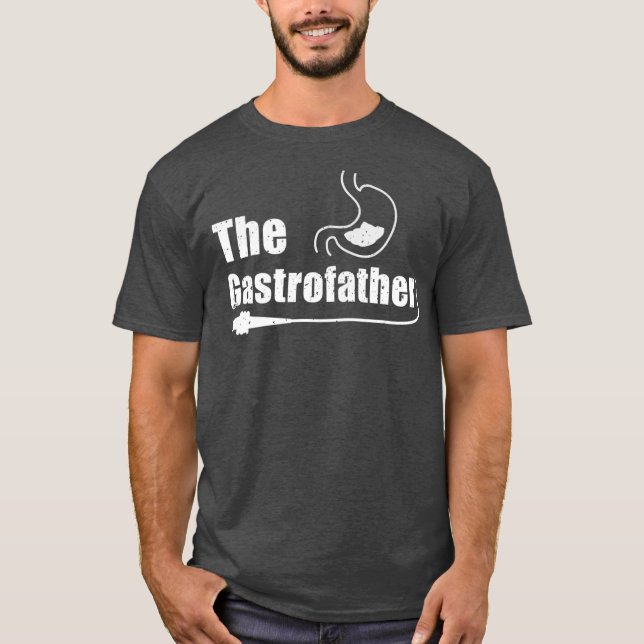 Gastroenterologen Gift med den romerska gastroente T Shirt (Framsida)