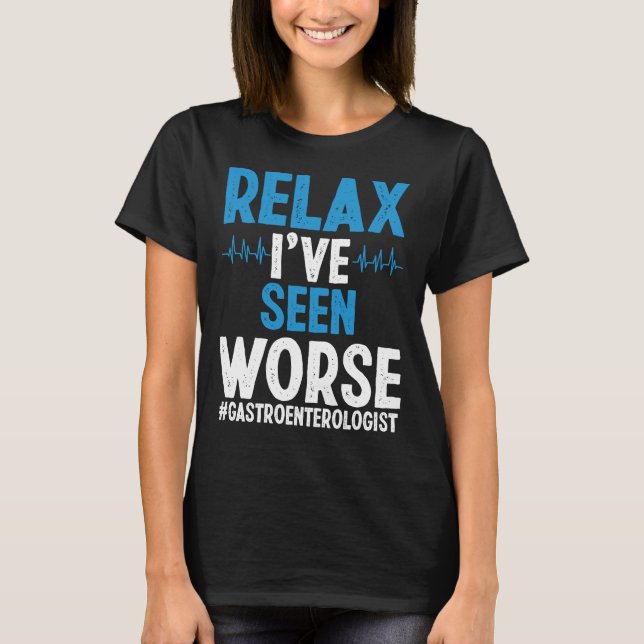 Gastroenterologen uppskattning Gastroenterologi T Shirt (Framsida)