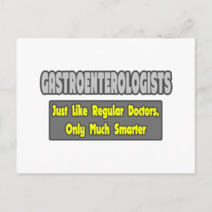 Gastroenterologer...smartare Vykort