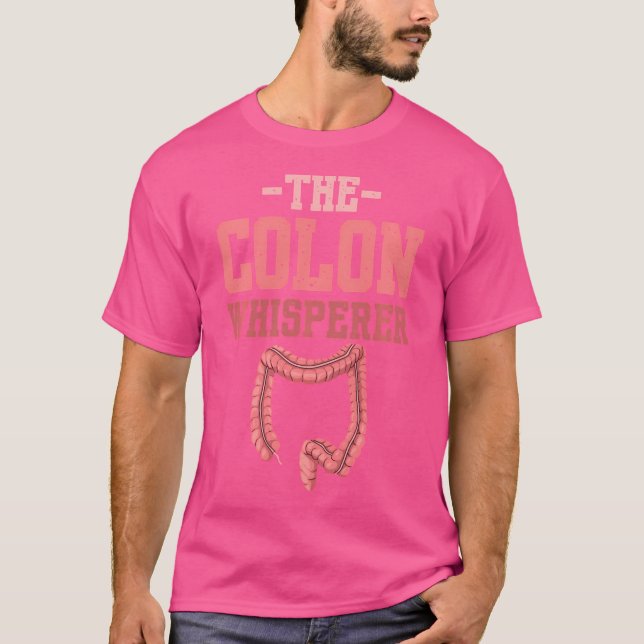 Gastroenterologi Doktor, gastroenterolog Proctol T Shirt (Framsida)