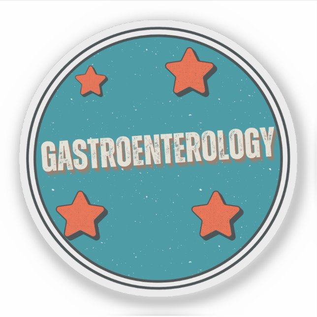 Gastroenterologi Klistermärken (Framsida)