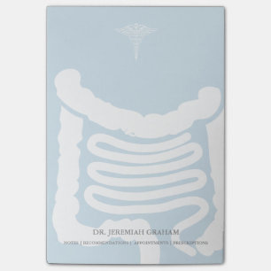 Gastroenterologistpersonlignamn Post-it Block