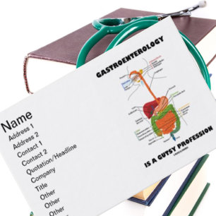 Gastroenterology är ett modigt yrke visitkort