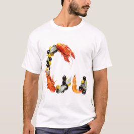 Gastronomisk Alfabet: C är för kräftdjur T Shirt