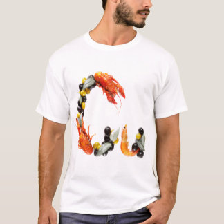 Gastronomisk Alfabet: C är för kräftdjur T Shirt