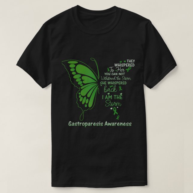 Gastropares, jag är stormen t shirt (Design framsida)