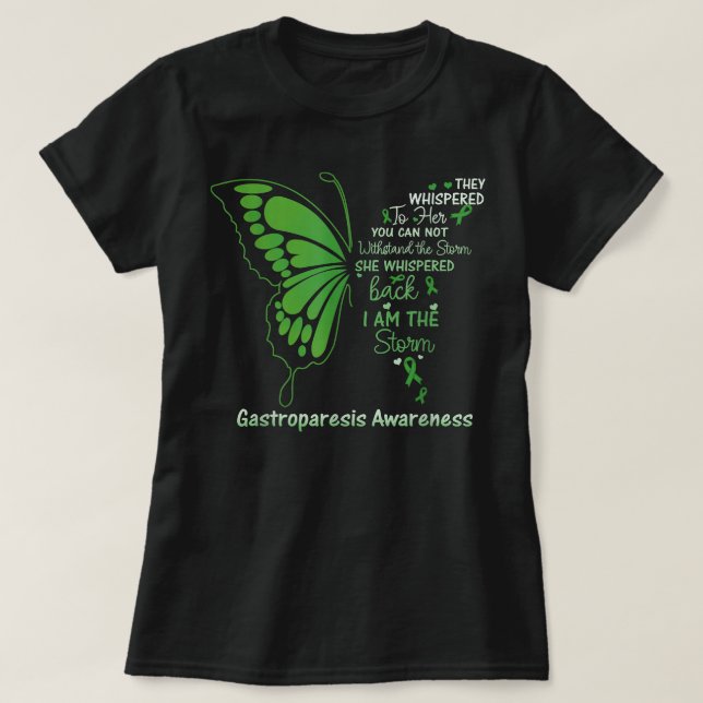 Gastropares, jag är stormen t shirt (Design framsida)