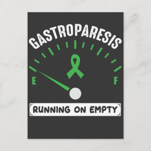 Gastropares som går på tomhet och medvetandegörand vykort
