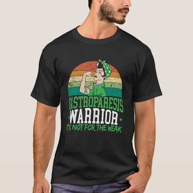 Gastropares Warrior, det är inte för svagt T Shirt (Framsida)