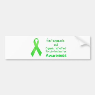 Gastroparesis-/CIPmedvetenhet Bildekal