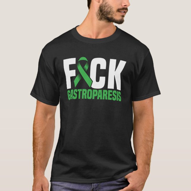 Gastroparesis Warrior Gastroparesis Awareness 1 T Shirt (Framsida)
